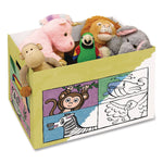 Bankers Box At Play Color-In Animals Corrugated Toy Box (1231701)