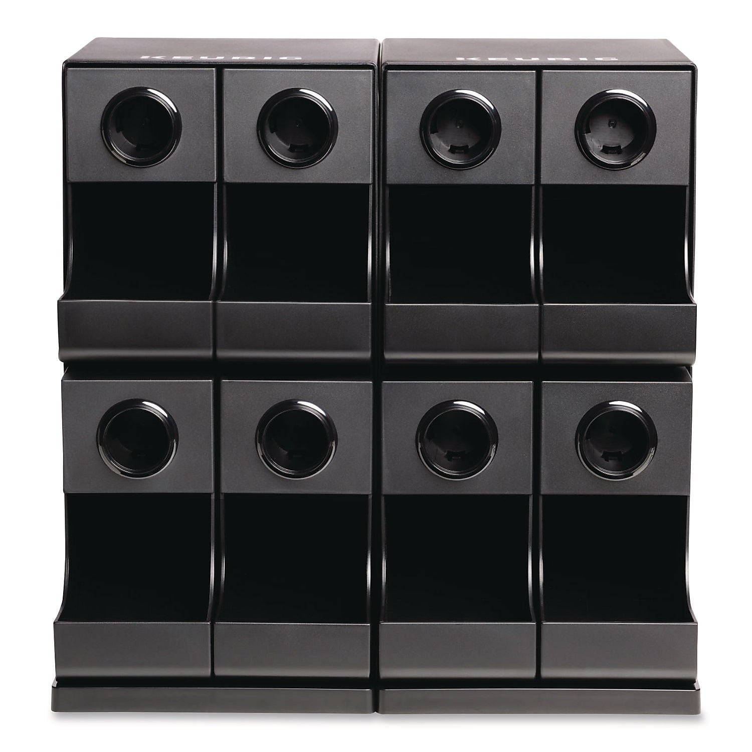 Keurig® K-Cup 8 Compartment Coffee Organizer, 17.8" x 14.57" x 17.28", Black (5000380139)