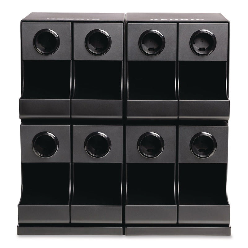 Keurig® K-Cup 8 Compartment Coffee Organizer, 17.8" x 14.57" x 17.28", Black (5000380139)