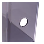 Officemate Plastic Magazine File Holder, Translucent Gray (21510)