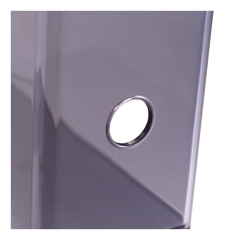 Officemate Plastic Magazine File Holder, Translucent Gray (21510)