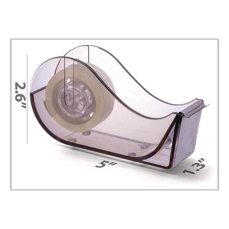 Officemate 3-Piece Desk Organizer Set, Plastic, Ash Gray (97712)