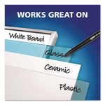 EXPO Wet Erase Marker, Bullet Tip, Blue, 12/Pack (16003A)