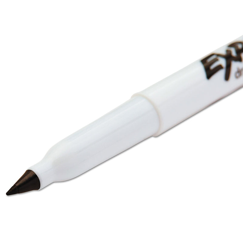 EXPO Dry Erase Marker, Bullet Tip, Black, 12/Pack (1871131A)