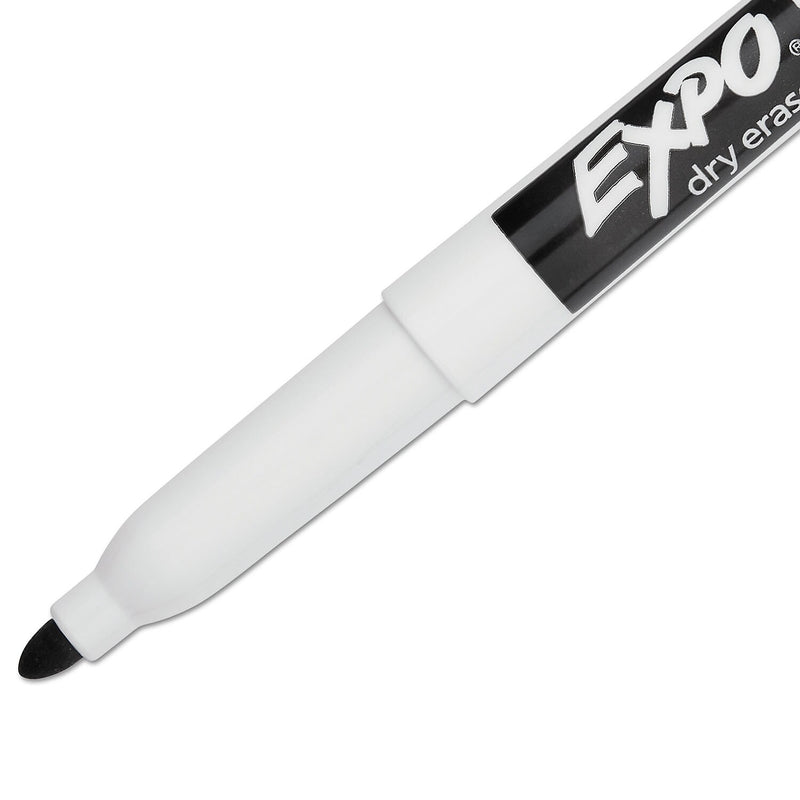 EXPO Dry Erase Markers, Bullet Tip, Black, 36/Box (1921062A)