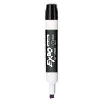 EXPO Tank Dry Erase Markers, Chisel Tip, Black, 12/Pack (80001A)