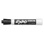 EXPO Tank Dry Erase Markers, Chisel Tip, Black, 12/Pack (80001A)