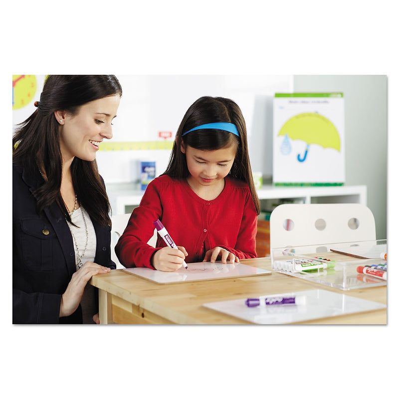 EXPO Tank Dry Erase Starter Set/Kit, Chisel Tip, Assorted Colors, 4/Set (80653A)