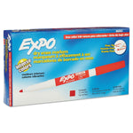 EXPO Dry Erase Marker, Bullet Tip, Red, 12/Pack (86002A)