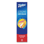 Ziploc Double Zipper Storage Bag, 1 Gallon, Clear, 38 Bags/Box (383233BX)