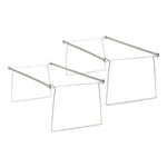 Smead Hanging File Frame, Letter, Gray, 2/Pack (SMD64870PK)