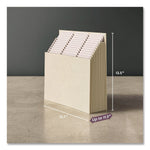Smead 12-Compartment Linen Stadium File, Letter Size, Beige (70226)