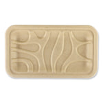 World Centric Plant-Based Fiber Carryout Tray, Natural, 500/Carton (TR-SC-17S-LFS)