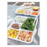 World Centric Plant-Based Fiber 5-Compartment Carryout Tray, Natural, 400/Carton (TR-SC-5C-LFS)