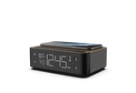 NonStop Station A 6.3" Bluetooth Alarm Clock with Qi Wireless Charging, WanlnutSand (NSA3-WFB)