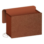 Pendaflex Reinforced Moisture Resistant Expanding Wallet with Elastic Closure, Red (60575)