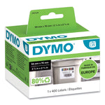 DYMO Days of the Week Barcode Labels for LabelWriter Label Printers, Black/White, 400 Labels/Roll (2187329)