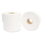 Morcon Tissue Valay Mini Jumbo Toilet Paper, 2-Ply, White, 750 ft./Roll, 12 Rolls/Carton (VT110)