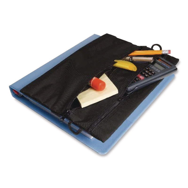 Officemate Strap-n-Sack Pouch for Binders, Black (31870)