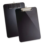 Officemate Plastic Clipboard Letter Size, Black (OIC83215)