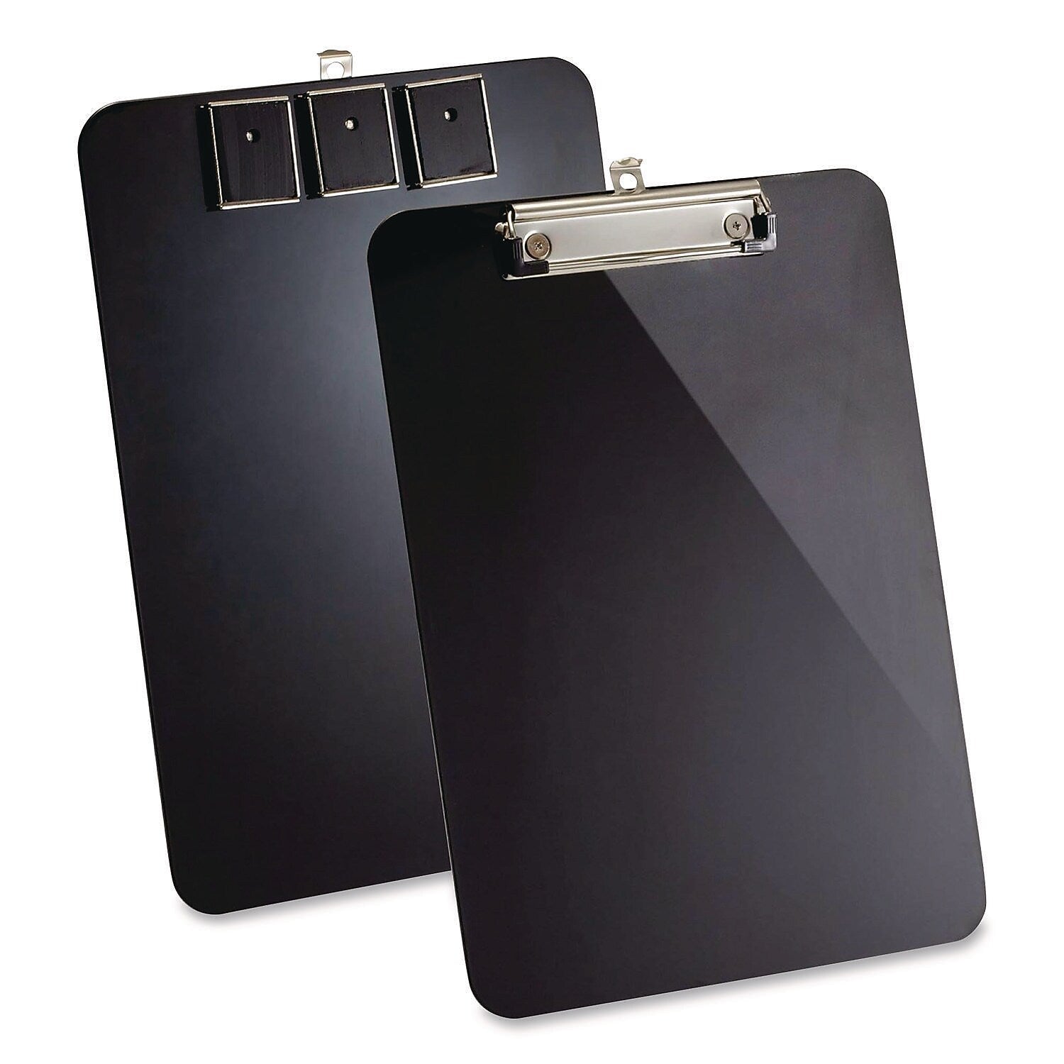 Officemate Plastic Clipboard Letter Size, Black (OIC83215)
