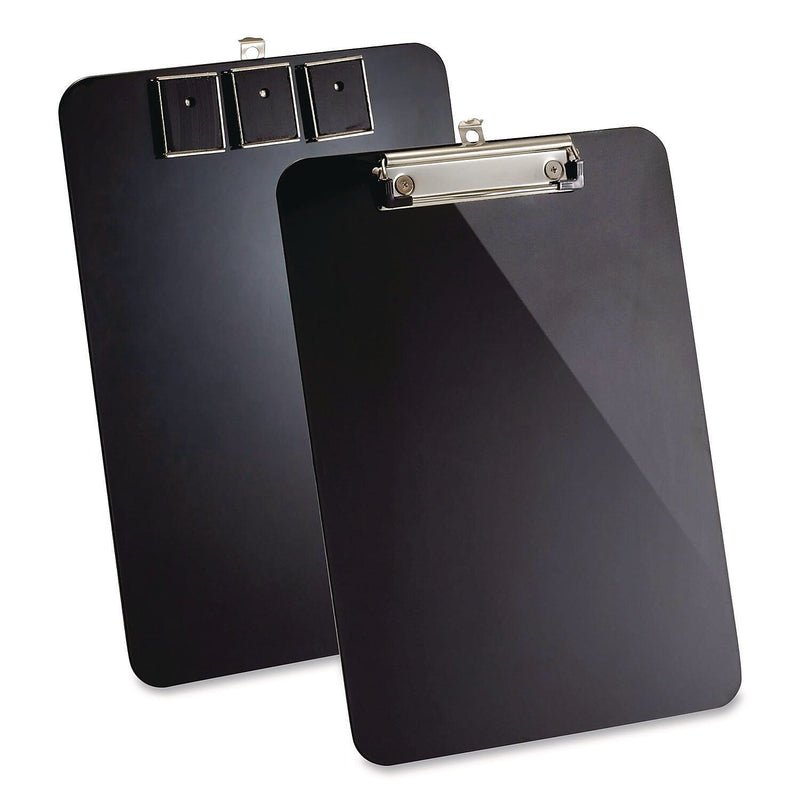 Officemate Plastic Clipboard Letter Size, Black (OIC83215)
