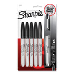 Sharpie Permanent Marker, Fine Tip, Black, 5/Pack (2135418)