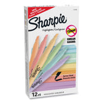 Sharpie Stick Highlighter, Chisel Tip, Assorted, Dozen (2157482)