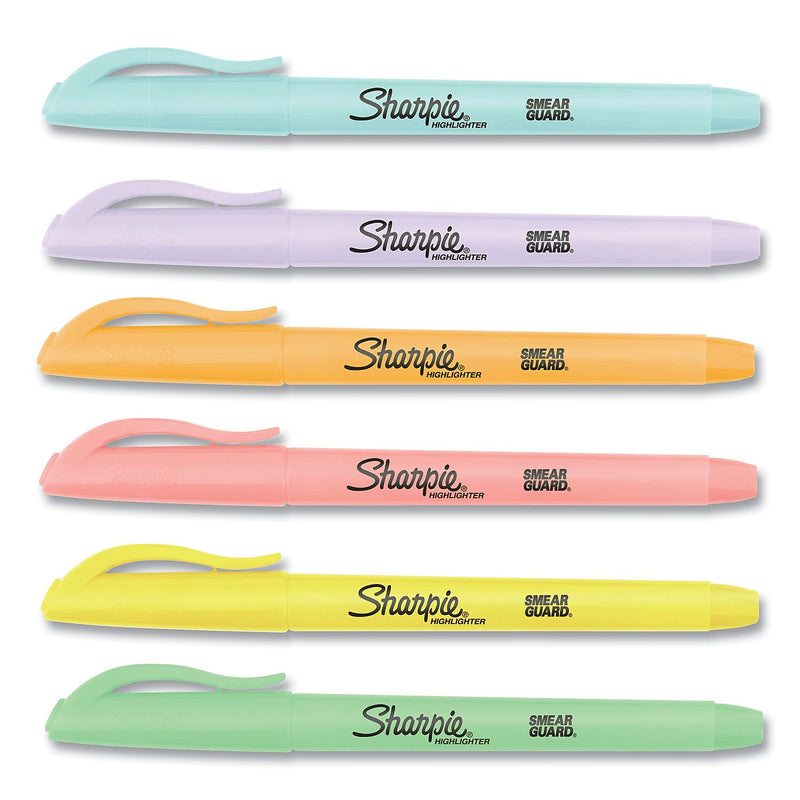 Sharpie Stick Highlighter, Chisel Tip, Assorted, Dozen (2157482)