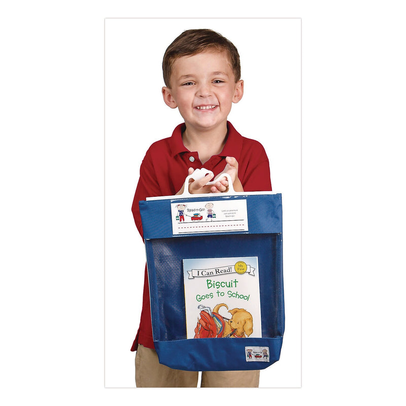 Victor Seat Sack Read-n-Go Pencil Case Reading Bag, Blue (00080)
