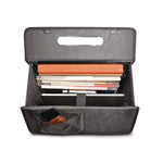 Solo Classic Briefcase, Laptop Compatible, Rolling, Gray/Black (USLB78410)