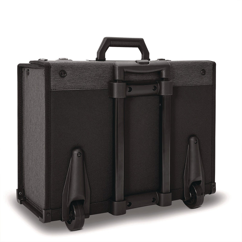 Solo Classic Briefcase, Laptop Compatible, Rolling, Gray/Black (USLB78410)