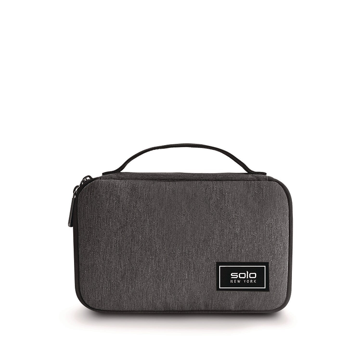 Solo Bridge Street RFID Polyester Water Resistant Laptop Bag, Gray (USLUBN293410)