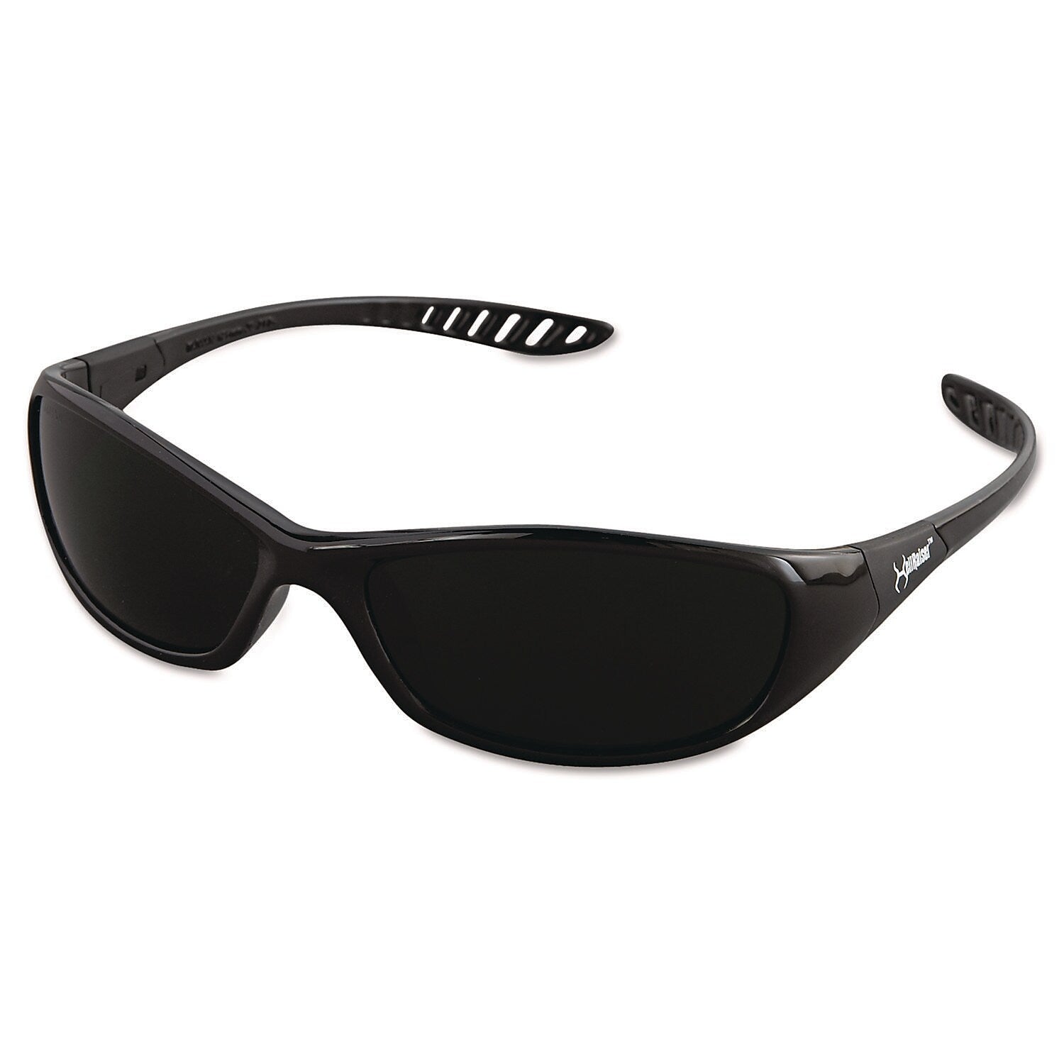 KleenGuard V40 HellRaiser Safety Glasses, Wraparound, Green Lens (20545)