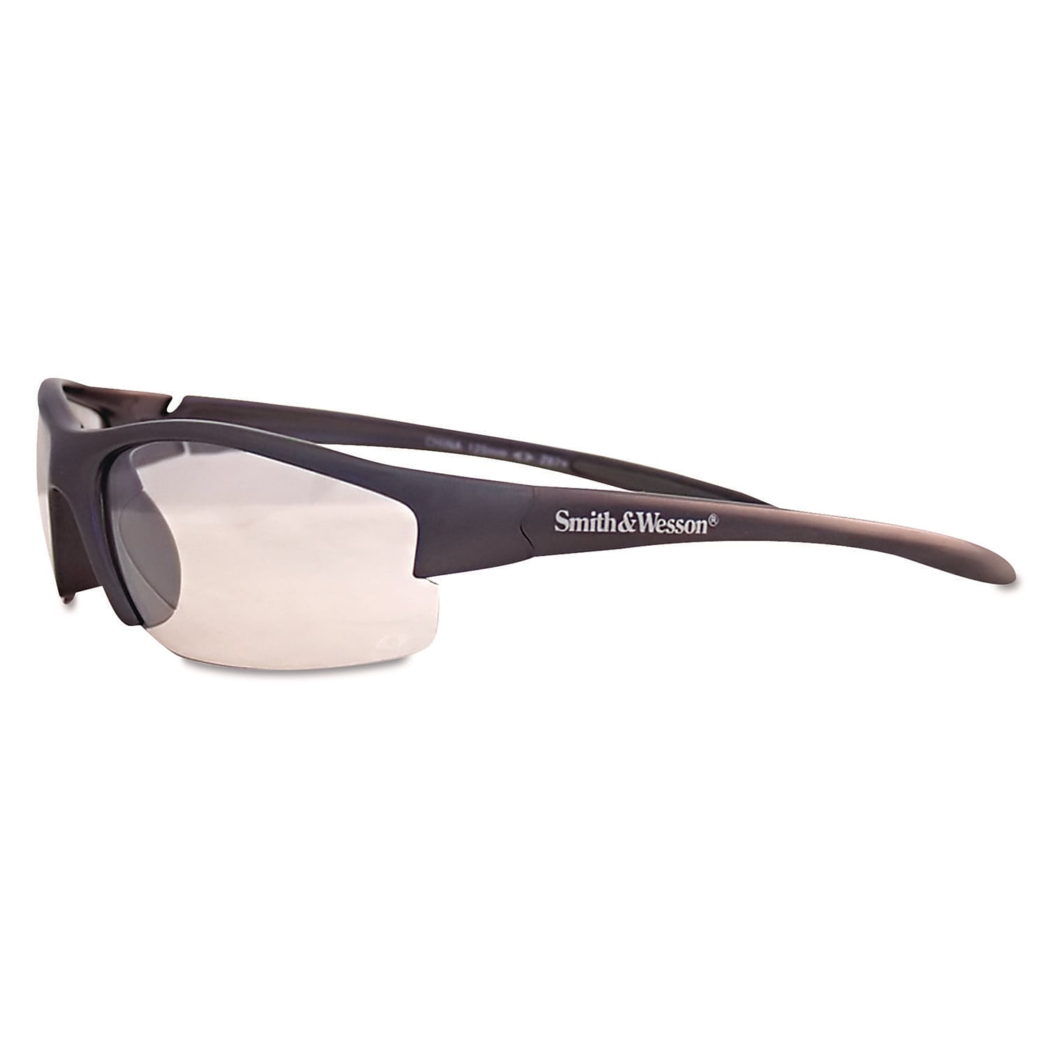 Smith & Wesson Equalizer Safety Glasses, Wraparound, Clear Lens (21294)