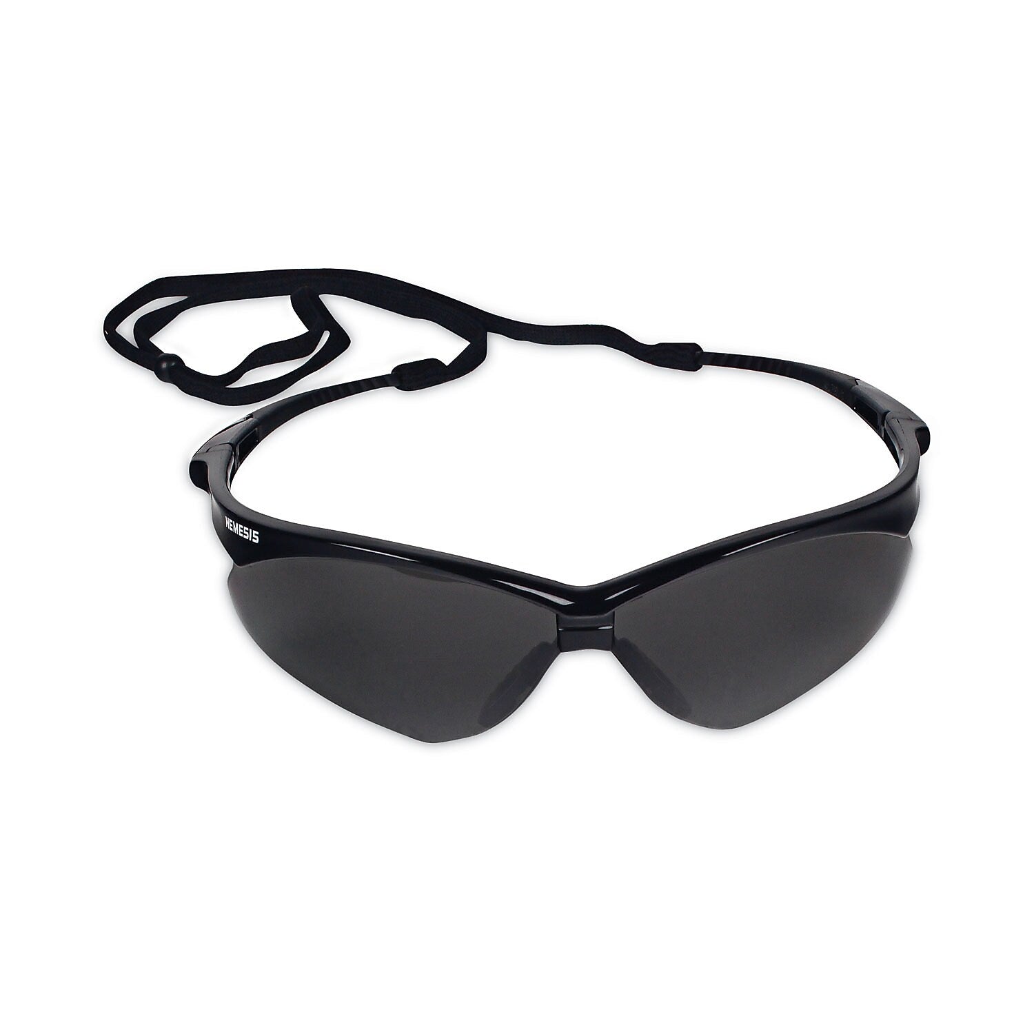 KleenGuard V30 Nemesis Anti-Fog Safety Glasses, Wraparound, Smoke Lens (KCC 22475)