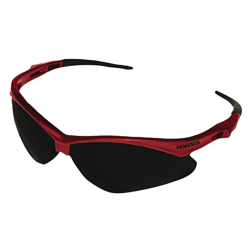 KleenGuard Nemesis Anti-Fog Safety Glasses, Wraparound, Smoke Lens (22611)