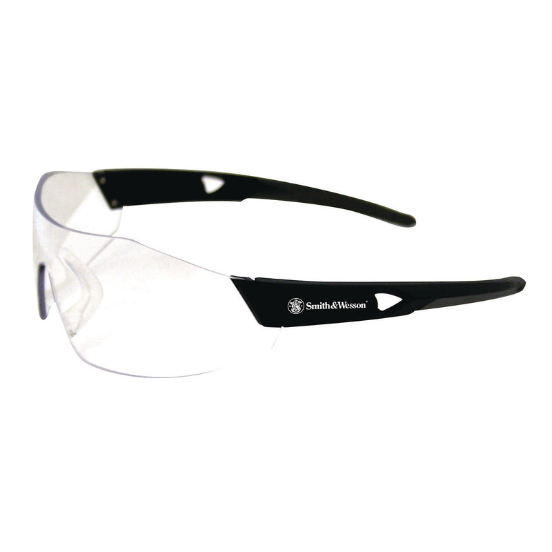 Smith & Wesson 44 Magnum Anti-Fog Safety Glasses, Wraparound, Clear Lens, 12/Box (KCC23452)