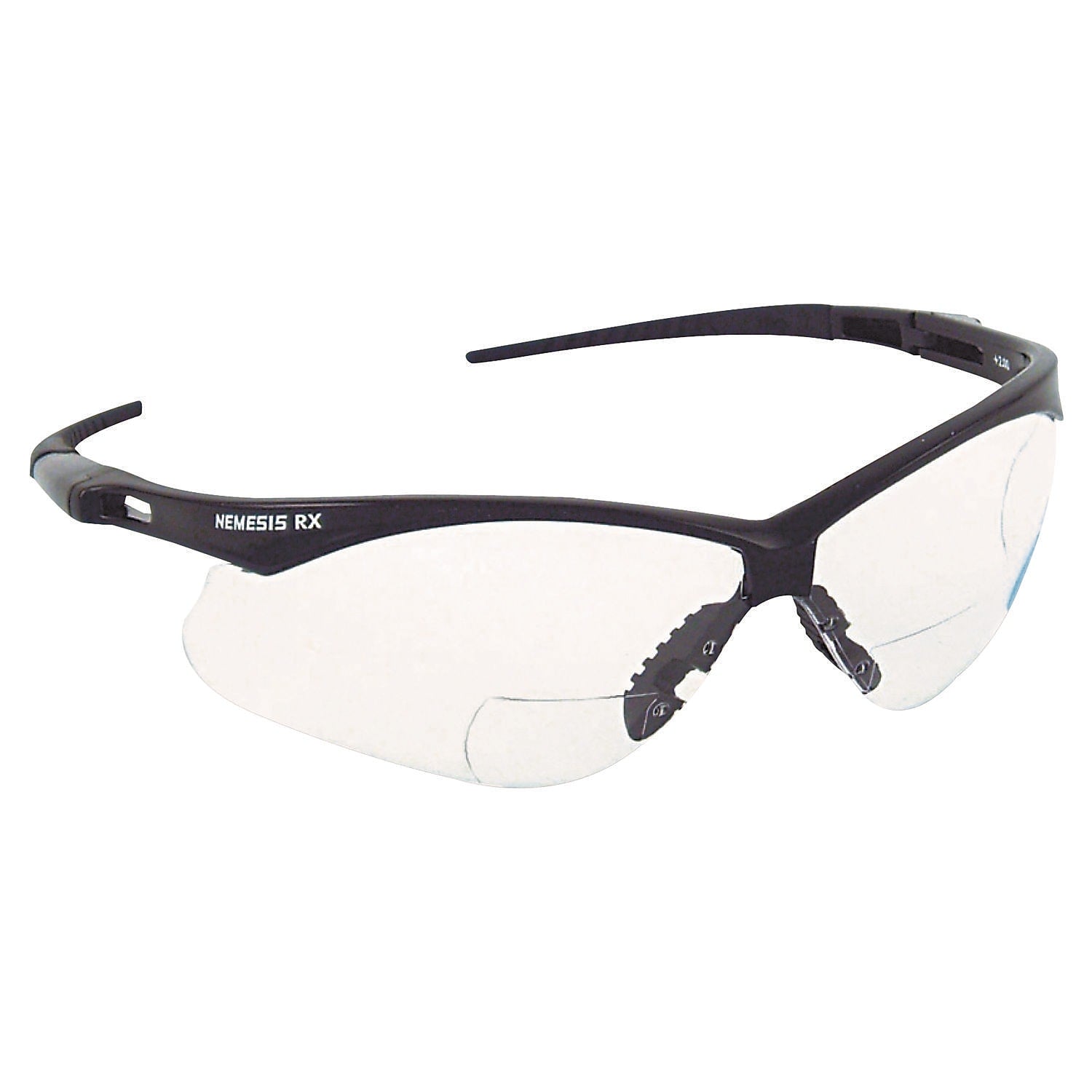 KleenGuard V60 Nemesis Rx Reader Safety Glasses, Wraparound, Clear Lens (28621)