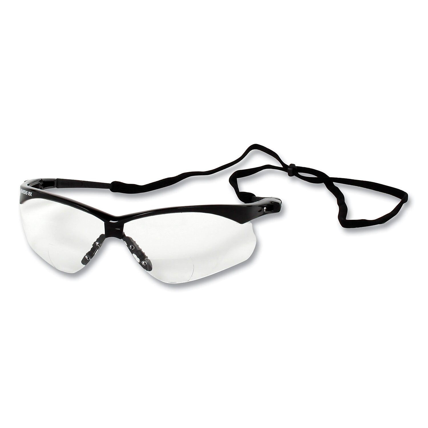 KleenGuard V60 Nemesis Rx Reader Safety Glasses, Wraparound, Clear Lens, 6/Box (KCC28630)