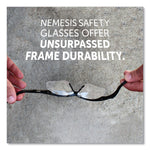 KleenGuard V60 Nemesis Rx Reader Safety Glasses, Wraparound, Clear Lens, 6/Box (KCC28630)