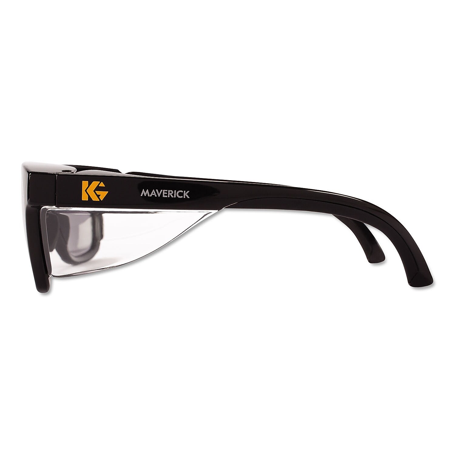 KleenGuard Maverick Anti-Fog Safety Glasses, Wraparound, Smoke Lens, 12/Box (49311)