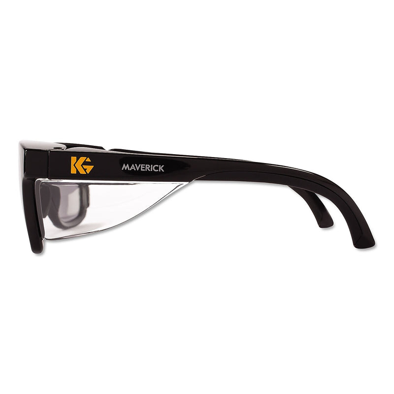 KleenGuard Maverick Anti-Fog Safety Glasses, Wraparound, Smoke Lens, 12/Box (49311)