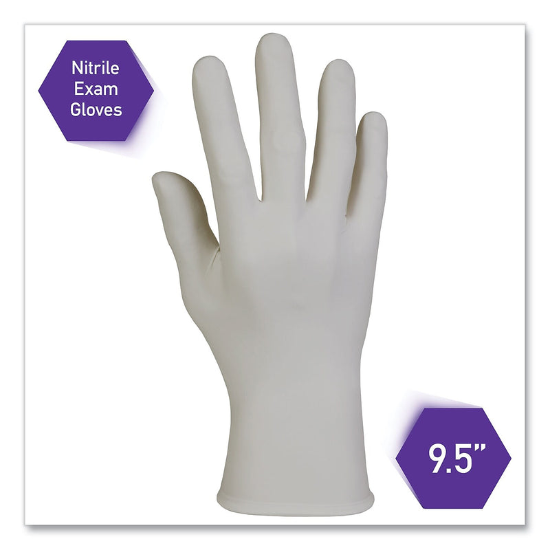 Kimtech Powder Free Nitrile Exam Gloves, Latex Free, Small, Sterling Gray, 200/Box (50706)