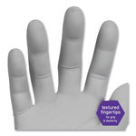 Kimtech Powder Free Nitrile Exam Gloves, Latex Free, Medium, Sterling Gray, 200/Box (50707)
