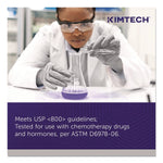Kimtech STERLING Powder Free Nitrile Exam Gloves, Latex Free, Large, Sterling, 1000/Carton (53140)