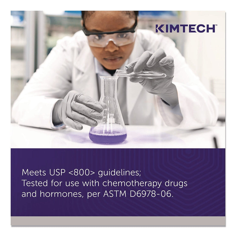 Kimtech STERLING Powder Free Nitrile Exam Gloves, Latex Free, Large, Sterling, 1000/Carton (53140)