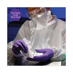 Kimtech Powder Free Nitrile Exam Gloves, Latex Free, XL, Purple, 90/Box (55084)