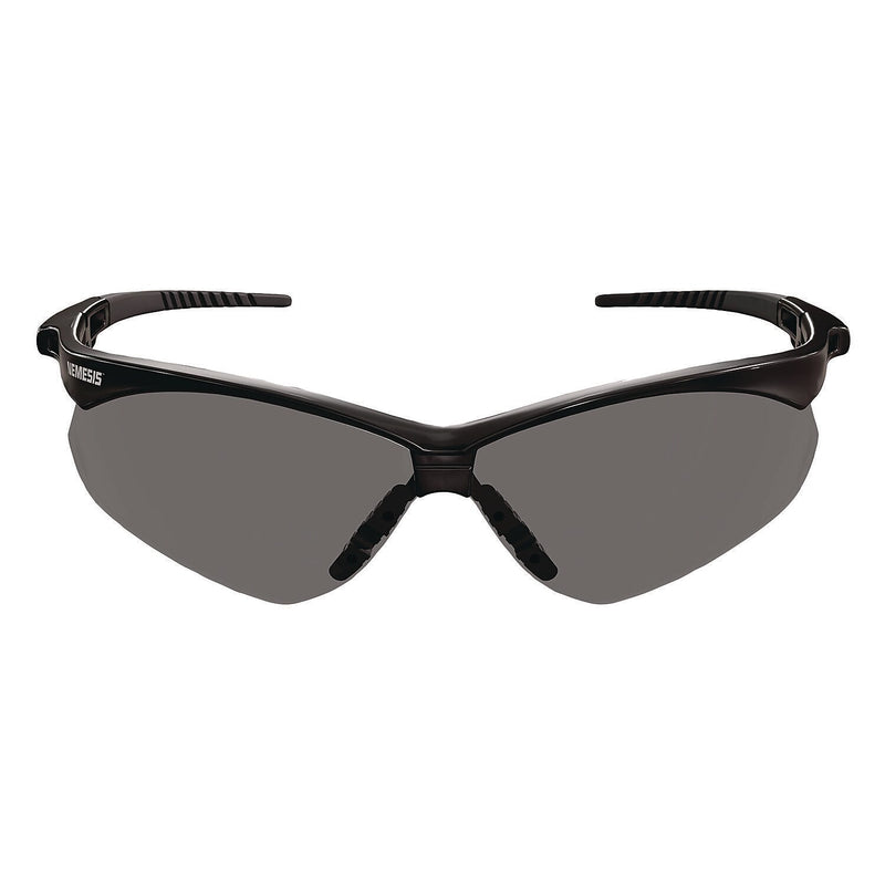 KleenGuard V30 Nemesis VL Anti-Fog Safety Glasses, Wraparound, Smoke Lens, 12/Carton (55391)