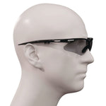 KleenGuard V30 Nemesis VL Anti-Fog Safety Glasses, Wraparound, Smoke Lens, 12/Carton (55391)